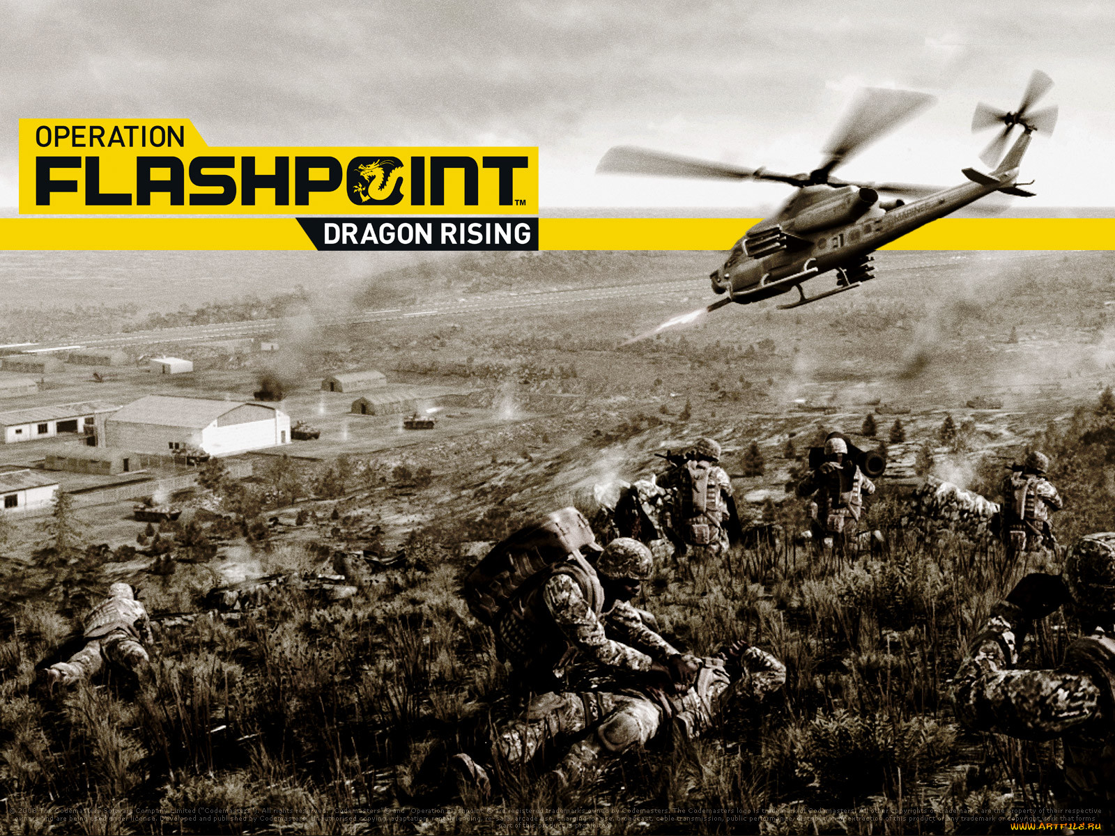 Обои Operation Flashpoint 2: Dragon Rising Видео Игры Operation Flashpoint  2: Dragon Rising, обои для рабочего стола, фотографии operation, flashpoint,  dragon, rising, видео, игры Обои для рабочего стола, скачать обои картинки  заставки